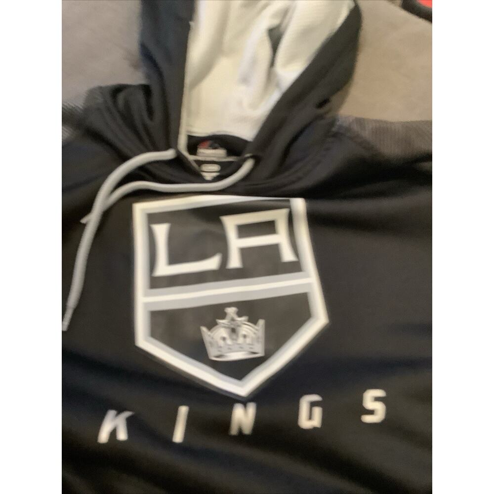 Los Angeles Kings ThermaBlast Hoodie Men’s Medium Majestic Licensed - Picture 1 of 16